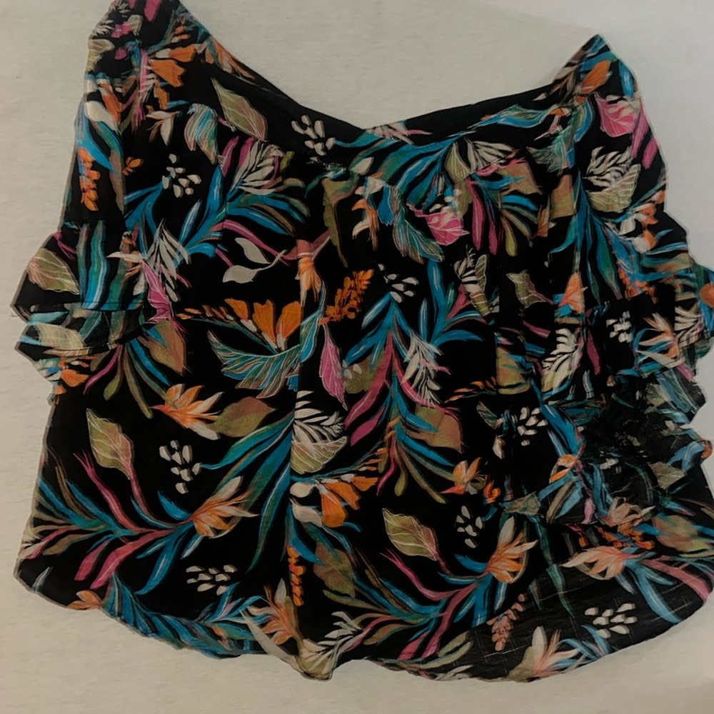 Womens Size 3X Terra & Sky Blouse.